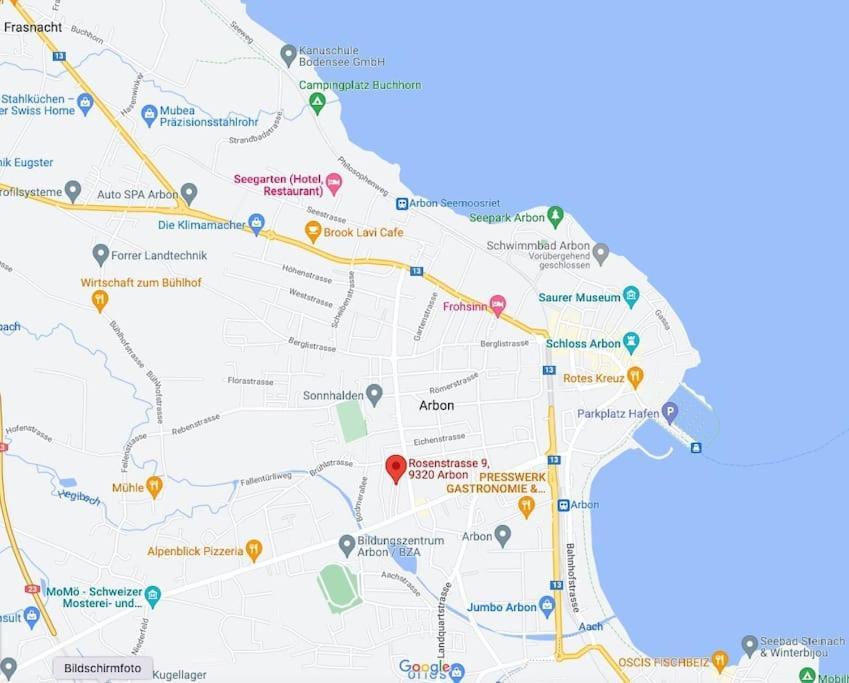 Charmante Und Zentrale Wohnung Am Weiherpark Arbon Eksteriør billede